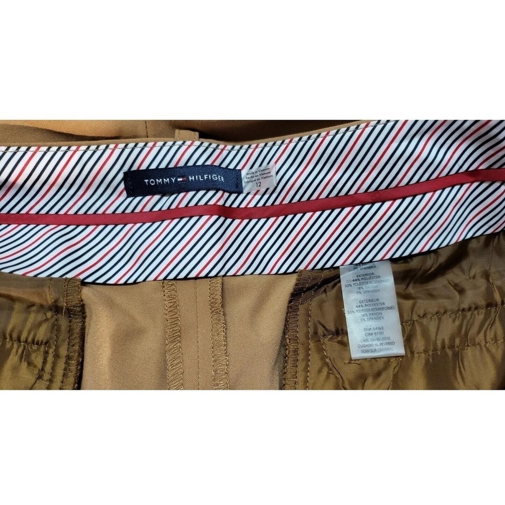 Tommy Hilfiger Trouser Pants Career Dress Business Casual Tan Size 6 - Picture 6 of 8
